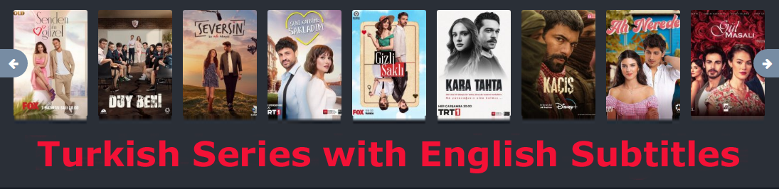 Turkish Series with English Subtitles